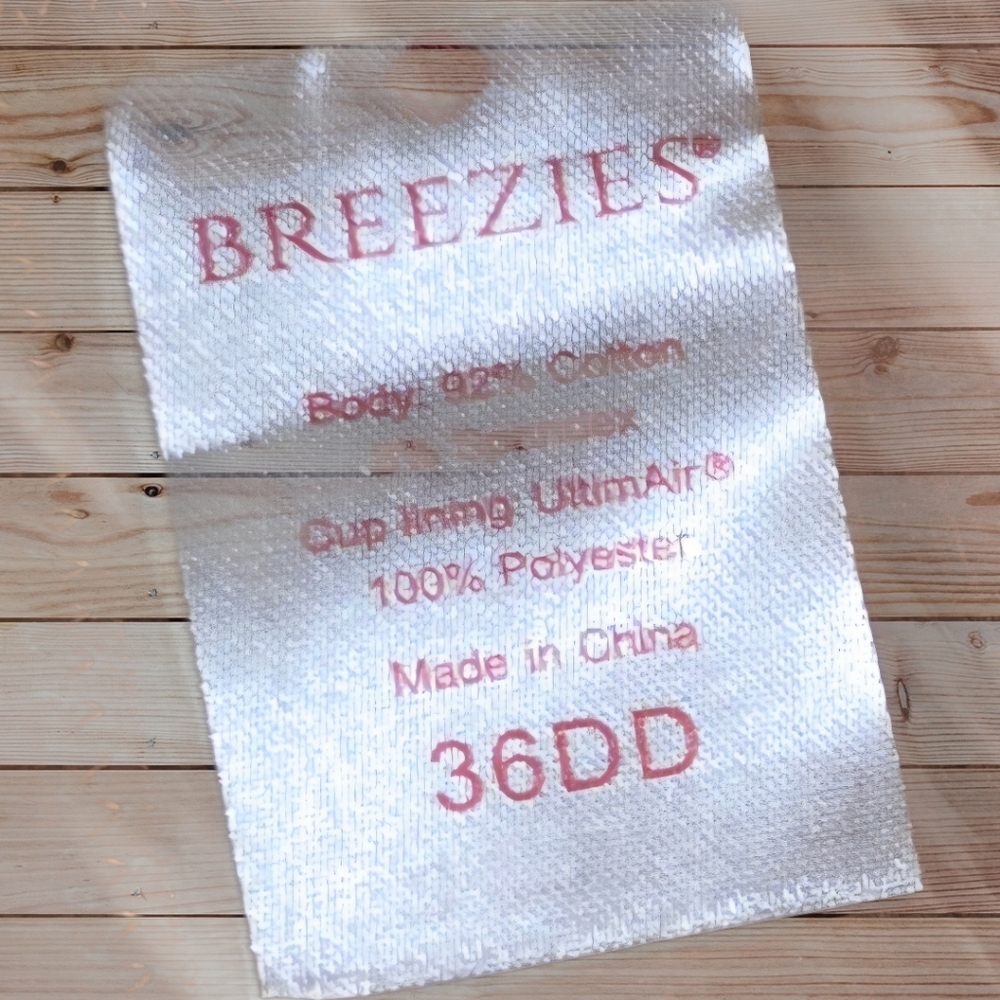 NEW Breezies Bra 36DD - Picture 8 of 11